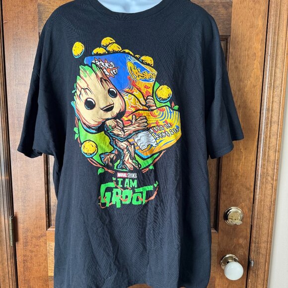 NWOT Marvel Pop Tees - I Am Groot - Guardians of the Galaxy Short Sleeve Tee 3XL - Picture 1 of 9